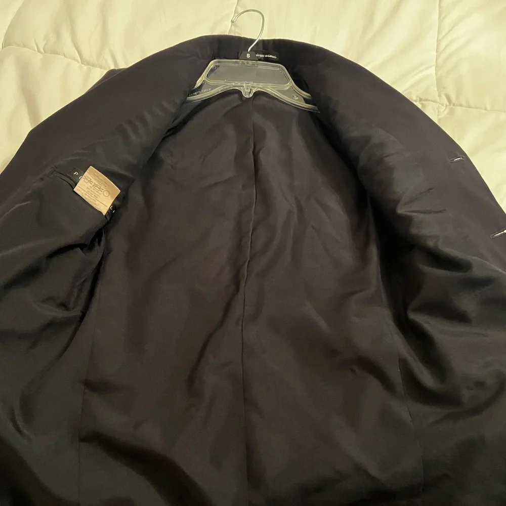 PERRY ELLIS Classic Boys size 10 Black Suit jacket pants wedding